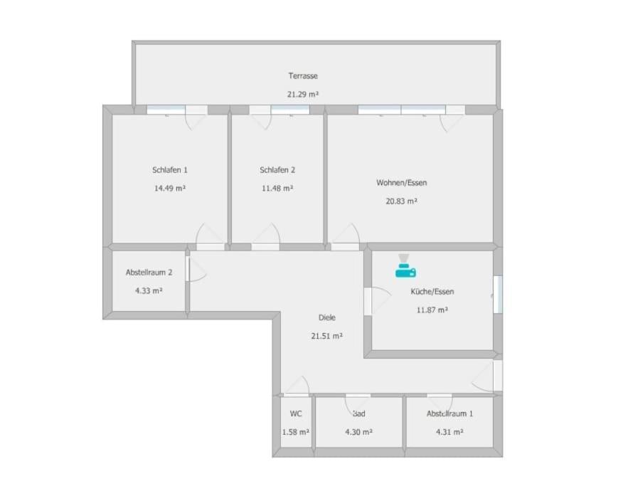 Wohnglueck Seifferer Apartment Ravensburg Bagian luar foto